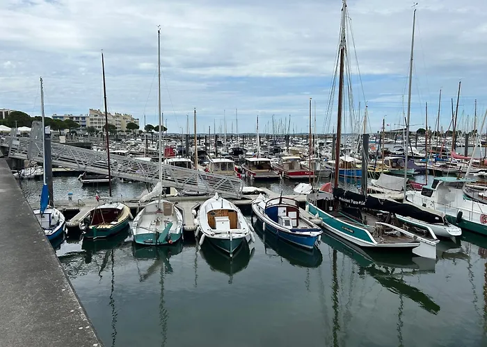Studio-cabine, Acces Direct Port Et Plage, Les Pieds Dans L'eau Lejlighed Arcachon